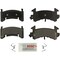 Bosch Blue Disc Brak Disc Brake Pads, Be154H BE154H - alternate 2